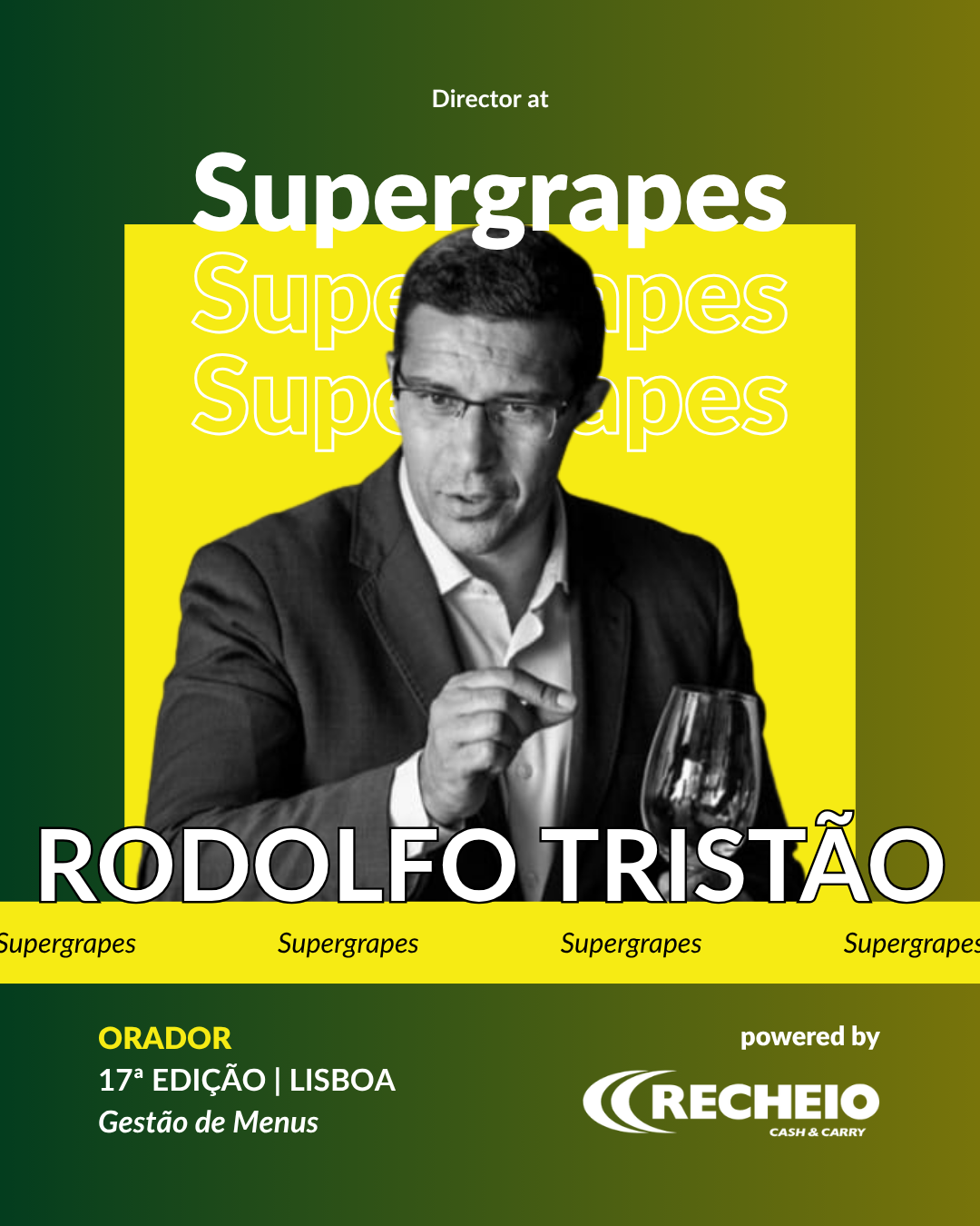 Gestão de Menus | 23 de Setembro | Recheio Cascais - Lisboa