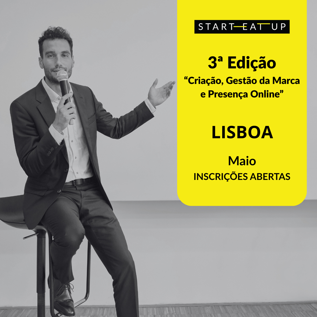 3ª Edição - 27 de Maio '25 Lisboa "Criação, Gestão da Marca e Presença Online"
