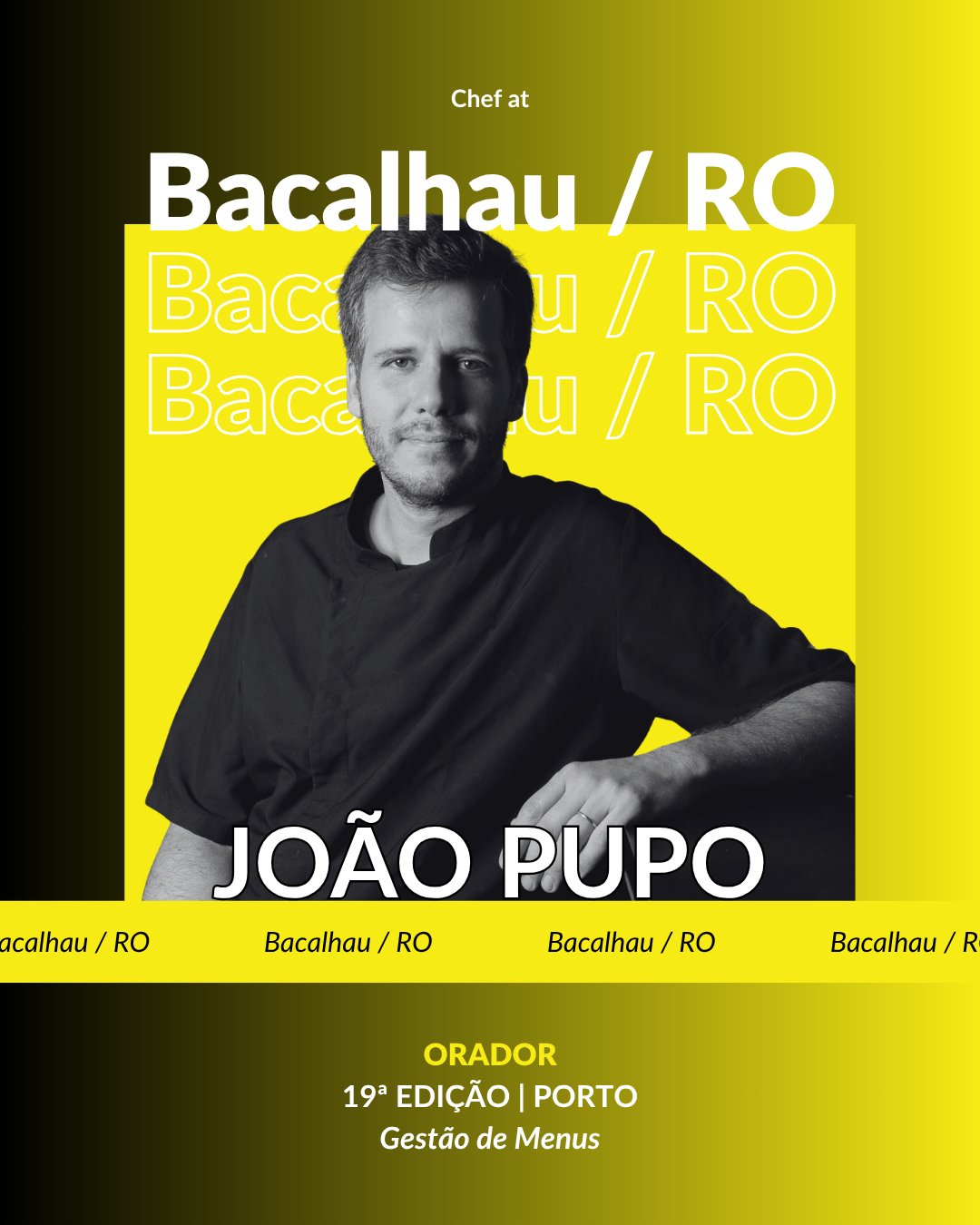 Gestão de Menus | 20 de Outubro | EHTP - Porto