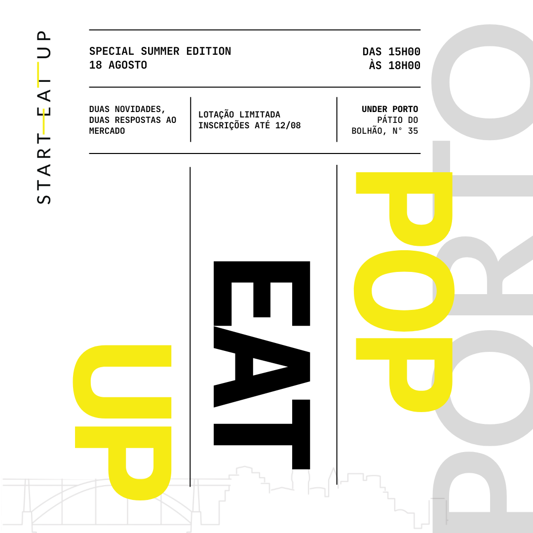 Pop-Eat-Up | 18 de Agosto | Porto