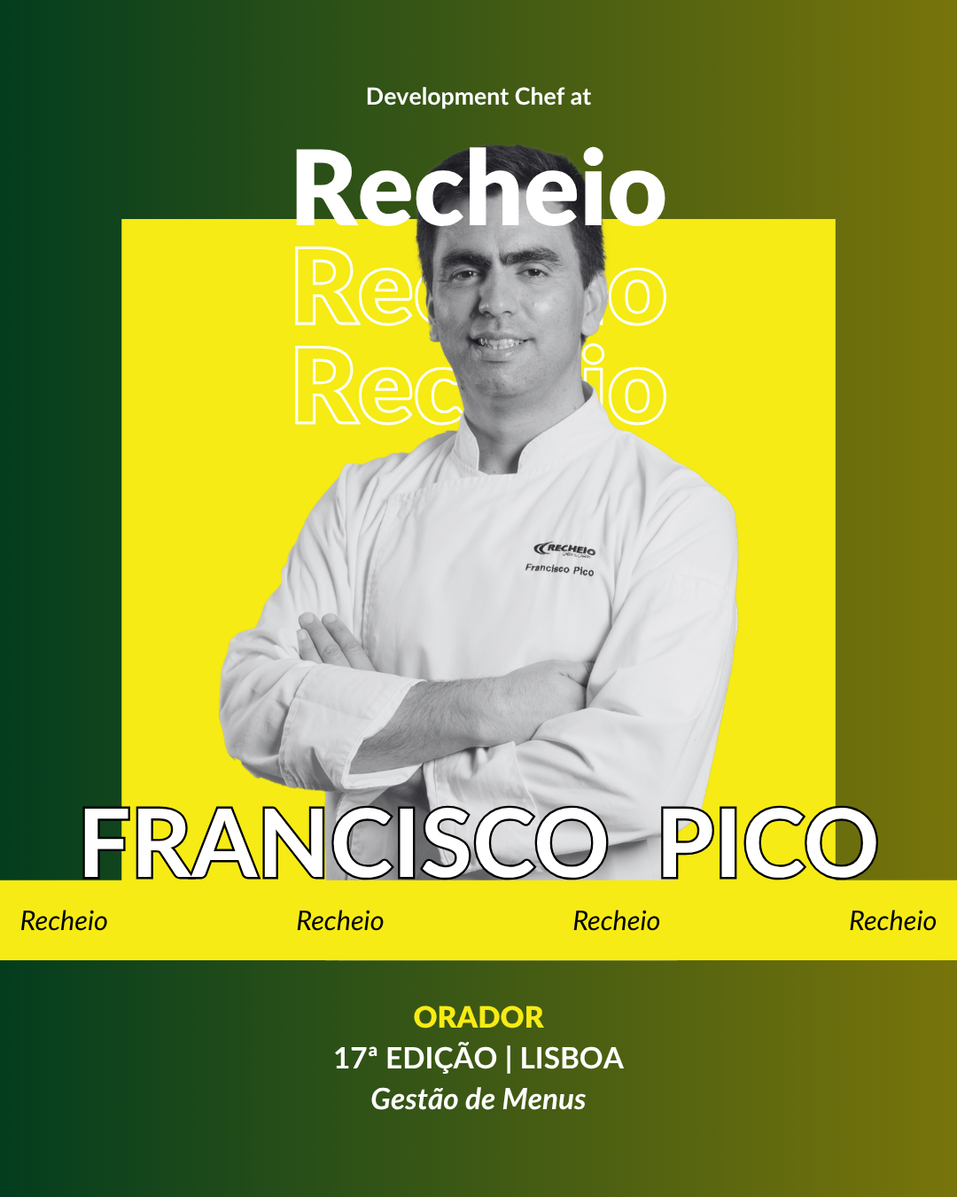 Gestão de Menus | 23 de Setembro | Recheio Cascais - Lisboa