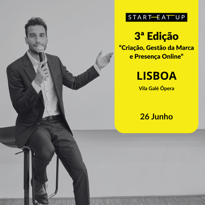 3ª Edição - 26 de Maio 2025 - "Criação, Gestão da Marca e Presença Online"